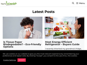 'makemesustainable.com' screenshot