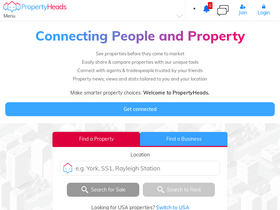 'propertyheads.com' screenshot