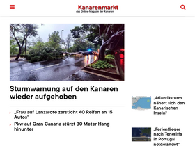'kanarenmarkt.de' screenshot