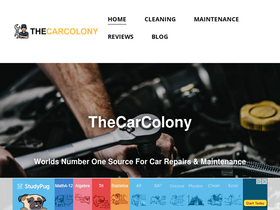 'thecarcolony.com' screenshot