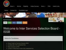'issb-bd.org' screenshot