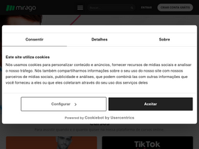 'mirago.com.br' screenshot