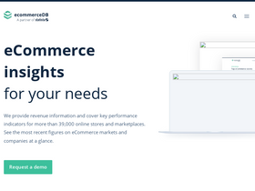 'ecommercedb.com' screenshot