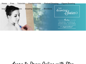 'thedrawingsource.com' screenshot