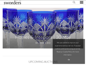 'sworder.co.uk' screenshot