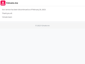'y2mate.mx' screenshot