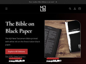 monochromebible.com homepage screenshot