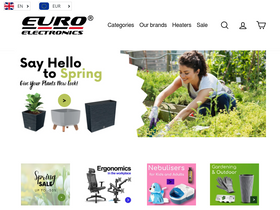 'euroelectronics.eu' screenshot