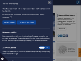 'diamond.ac.uk' screenshot