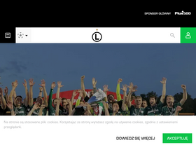 'legia.com' screenshot