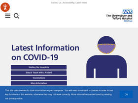'sath.nhs.uk' screenshot