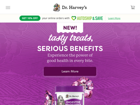 'drharveys.com' screenshot