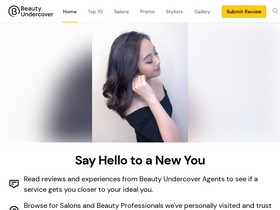 'beautyundercover.sg' screenshot