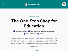 'pmt.education' screenshot
