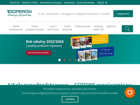 'operon.pl' screenshot