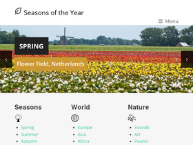 'seasonsyear.com' screenshot