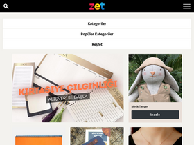 'zet.com' screenshot