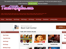 'tamilmp3plus.com' screenshot