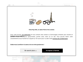 'mylittleparis.com' screenshot