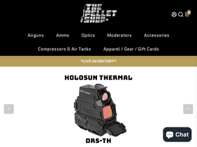 'thepelletshop.com' screenshot