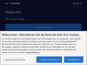 'randstad.de' screenshot