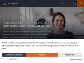 'novomind.com' screenshot