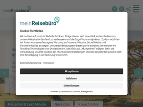 'meinreisebuero24.com' screenshot