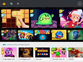 'minijuegos.mx' screenshot