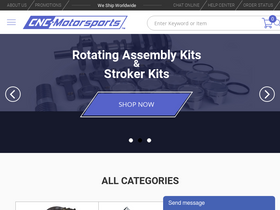 'cnc-motorsports.com' screenshot