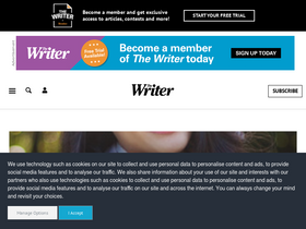 'writermag.com' screenshot
