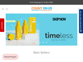 countonusstore.ca homepage screenshot