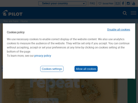 'pilotpen.eu' screenshot