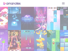 'amanotes.com' screenshot