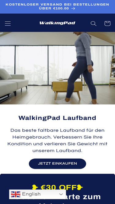 de.walkingpad.com