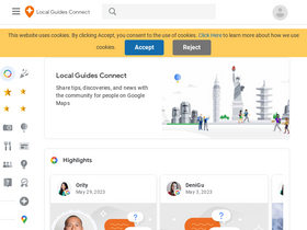 'localguidesconnect.com' screenshot