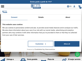'barcelonaled.com' screenshot