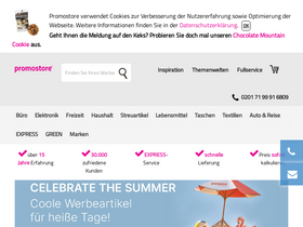 'promostore.de' screenshot