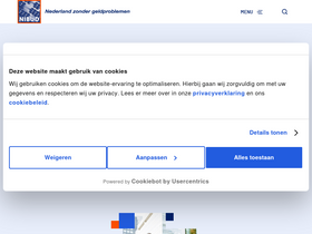 'nibud.nl' screenshot