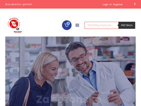 'medxapoteka.rs' screenshot