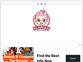 'mumeaw.com' screenshot