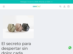 cervicare.com homepage screenshot