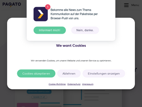 'paqato.com' screenshot