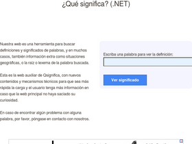 'qsignifica.net' screenshot