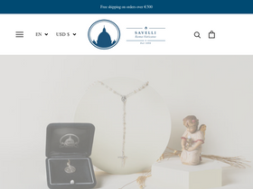 'savellireligious.com' screenshot