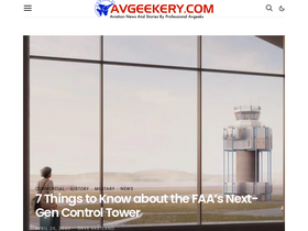 'avgeekery.com' screenshot