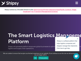 'shipsy.in' screenshot