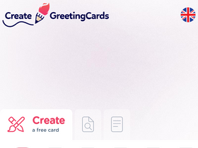 'creategreetingcards.eu' screenshot