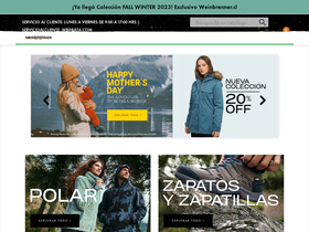 'weinbrenner.cl' screenshot