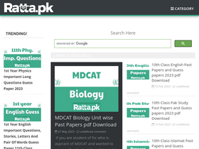'ratta.pk' screenshot