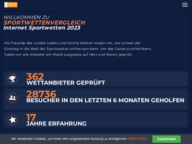 'sportwettenvergleich.net' screenshot